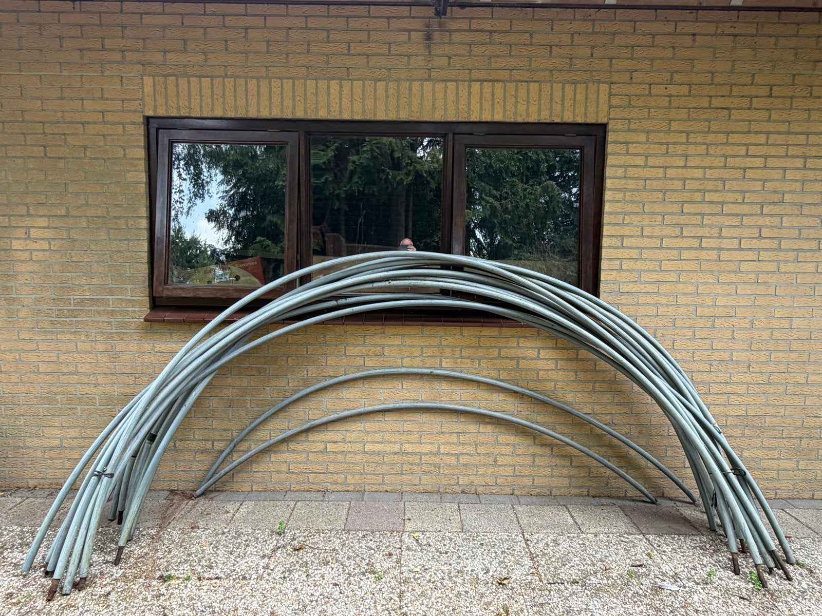 Tunnel kas bogen (15 stuks), Tuin en Terras, Ophalen, Overige materialen, Gebruikt, Kweekkas