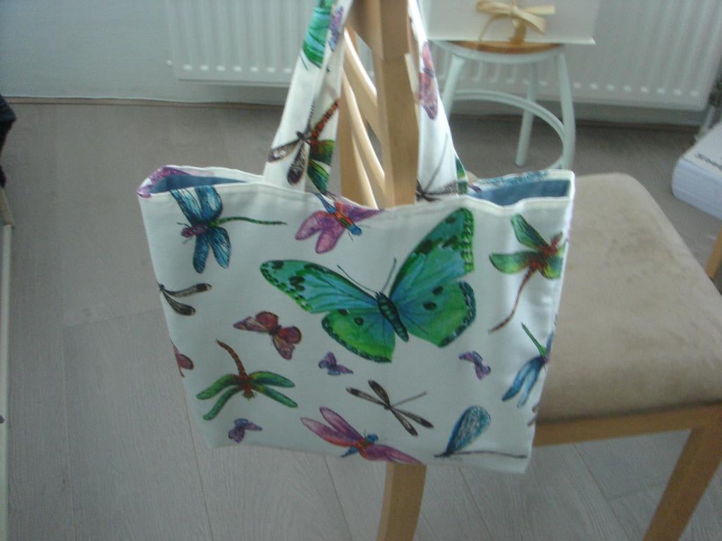 Stoffen  Tas  nr 11, Sieraden, Tassen en Uiterlijk, Tassen | Damestassen, Ophalen of Verzenden, Nieuw, Shopper
