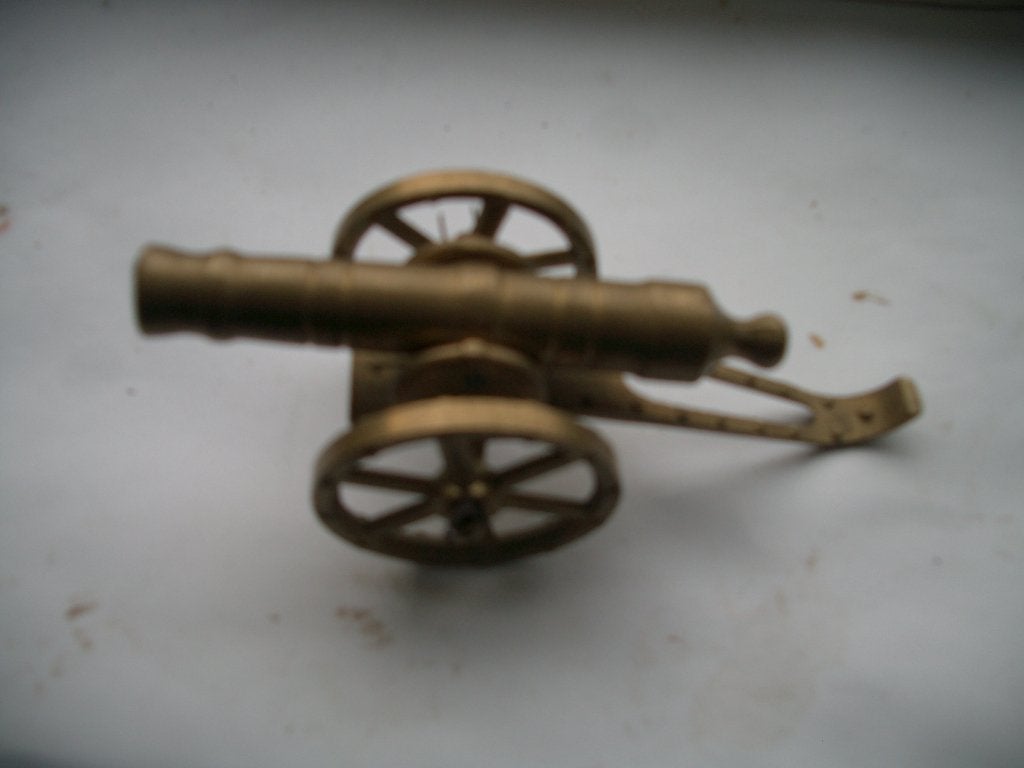 brons kanon verzamelen miniatuur landmacht sfeer decoratie, Antiek en Kunst, Ophalen of Verzenden, Brons