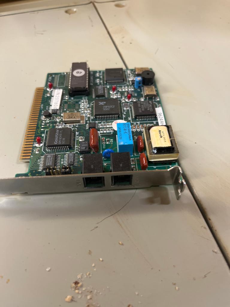 Vintage Netwerkkaart ISA GoldStar GMI6C450 PL, Ophalen of Verzenden, Zo goed als nieuw, Intern