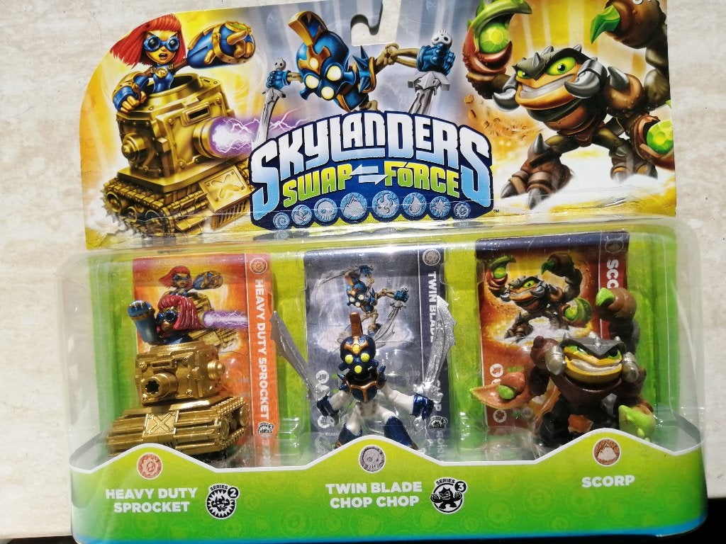 actiefiguur Skylanders Swap Force met Heavy Duty Sprocket, Ophalen of Verzenden, Nieuw
