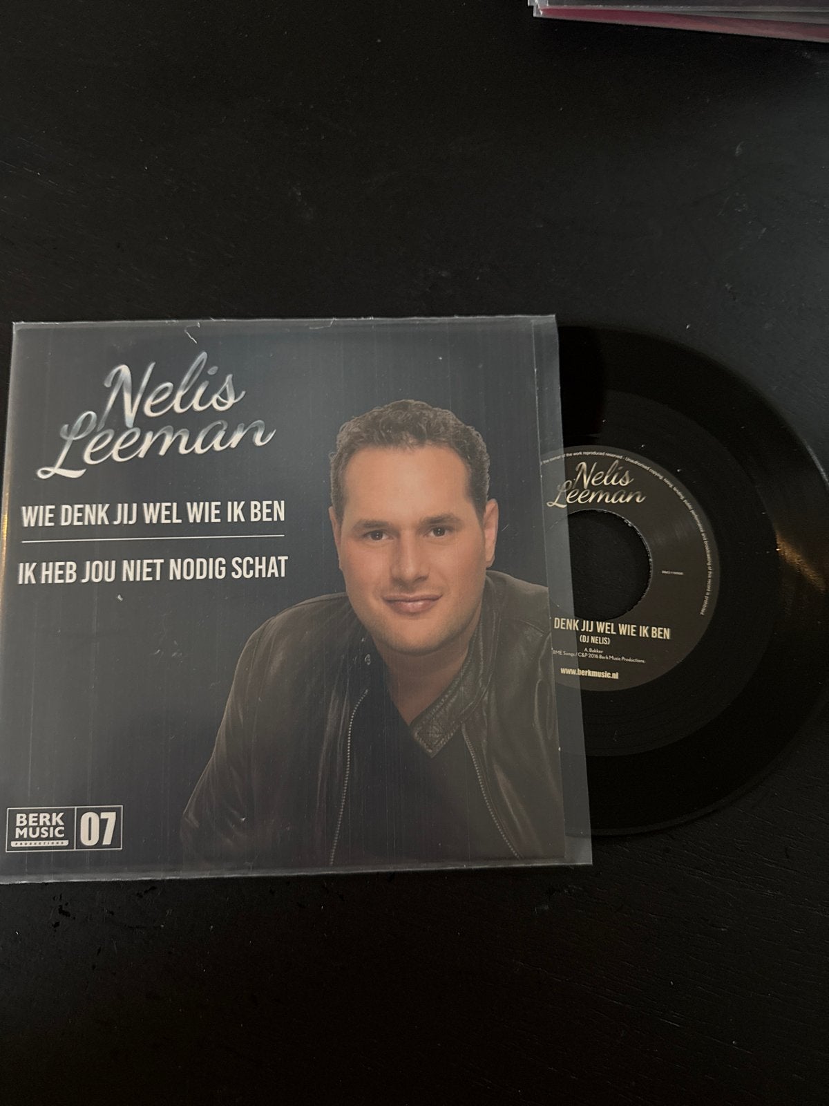 Nelis Leeman - Wie Denk Jij Wel Wie Ik Ben Single, Gebruikt, Single, Inclusief doosje, Schlager