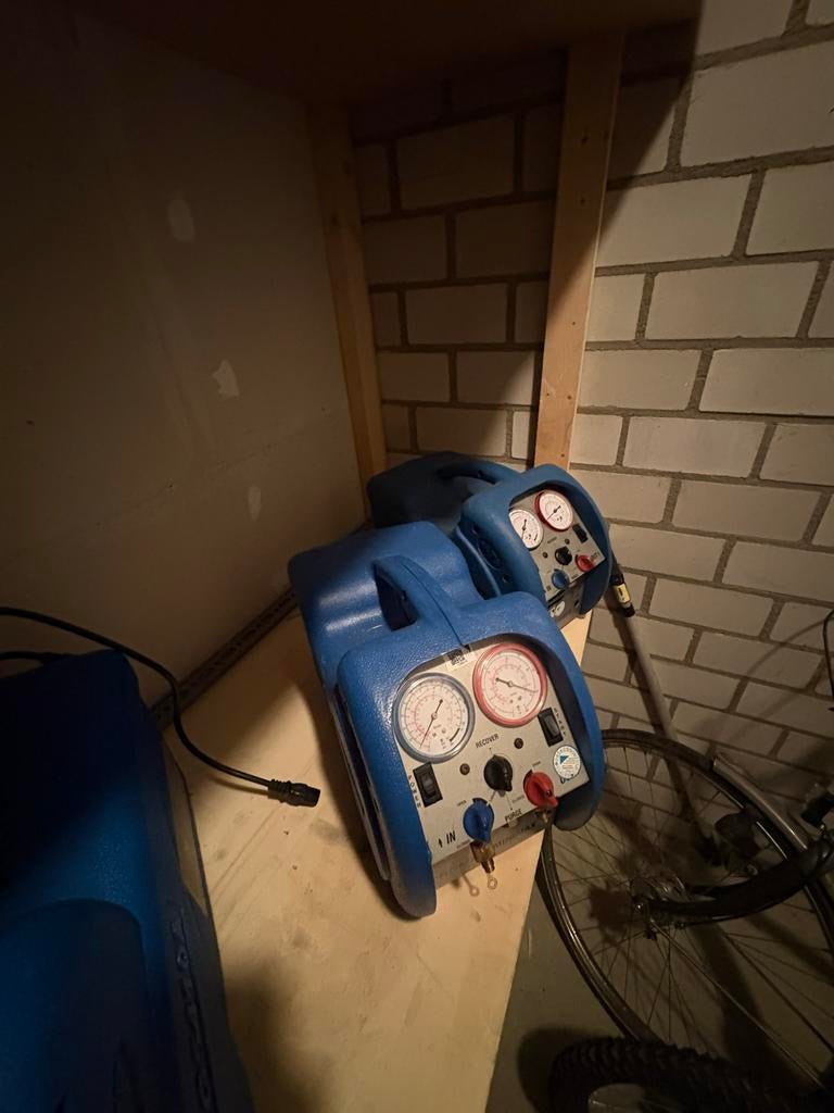 3x Promax Minimax koudemiddel terugwinapparaten, Doe-het-zelf en Verbouw, Ophalen of Verzenden, Gebruikt