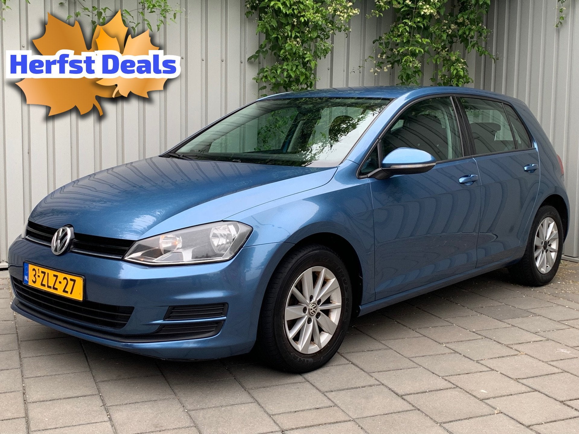 Volkswagen Golf 1.2 TSI Trendline|Camera|Climate Control|, Auto's, Voorwielaandrijving, Gebruikt, Zwart, Blauw