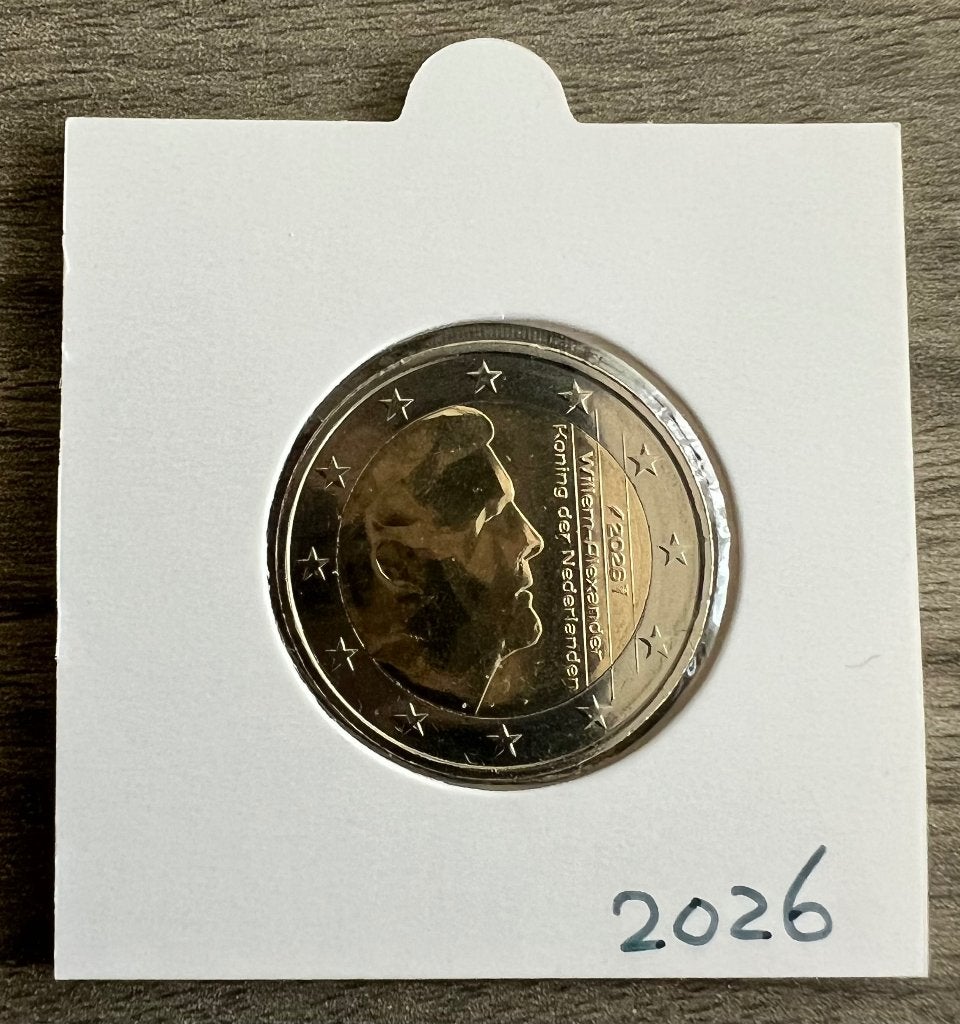 2 euro Nederland 2026, Postzegels en Munten, Munten | Europa | Euromunten, Ophalen of Verzenden, Overige landen, 2 euro