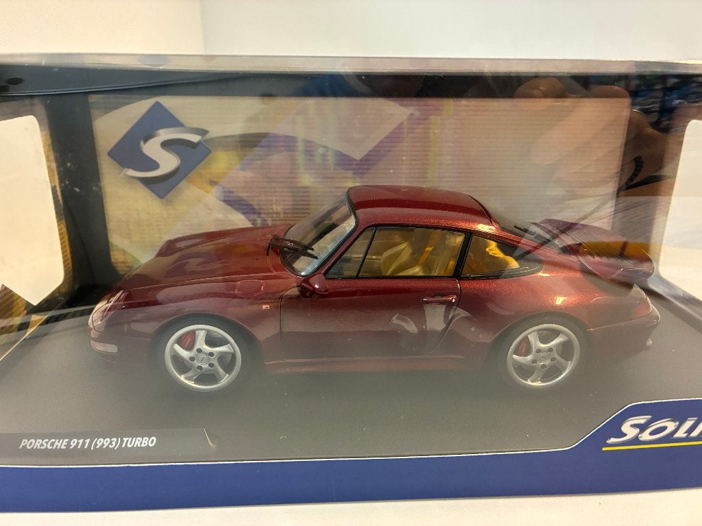 27273: Porsche 911 (993) Turbo - 1997 - Solido 1:18, Solido, Auto, Solido, Nieuw