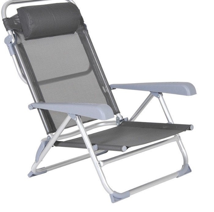 2x Verstelbare Strandstoel - Comfortabel & Compact, Tuin en Terras, Tuinstoelen, Ophalen, Gebruikt, Textileen, Inklapbaar