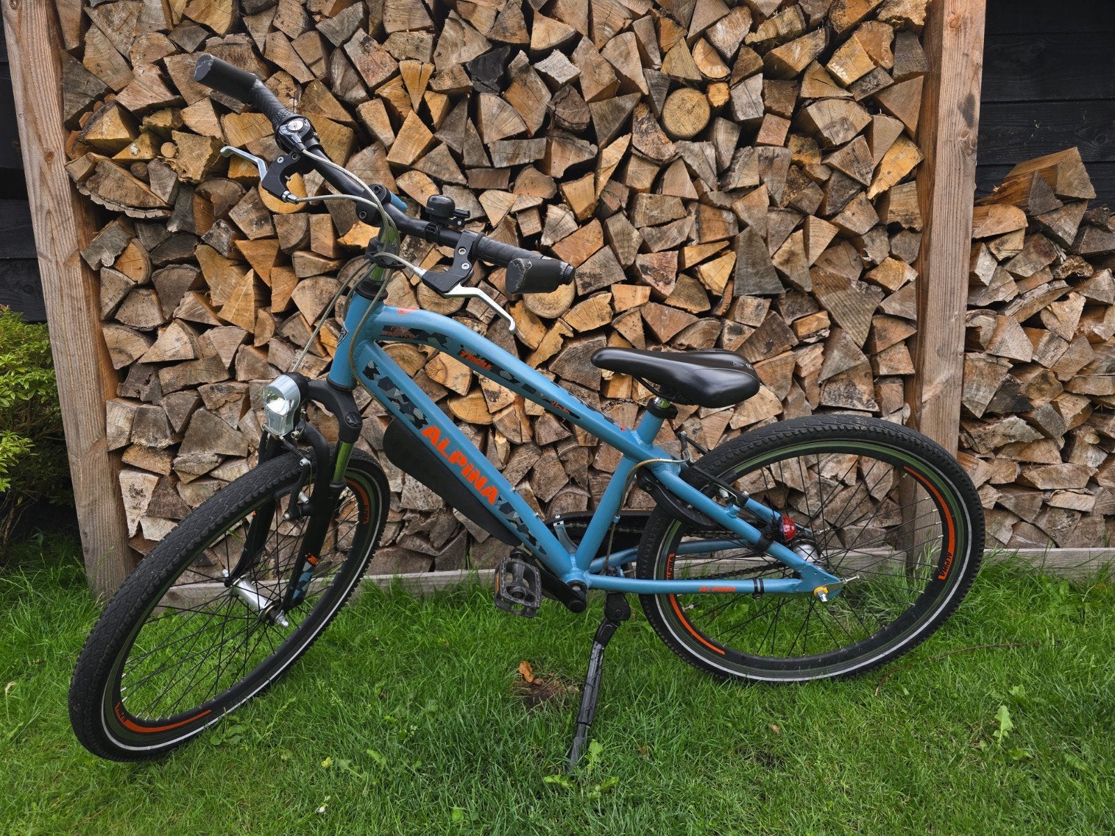 Alpina Trial 24 inch kinderfiets, Gebruikt, Velgrem, Versnellingen, Minder dan 49 cm