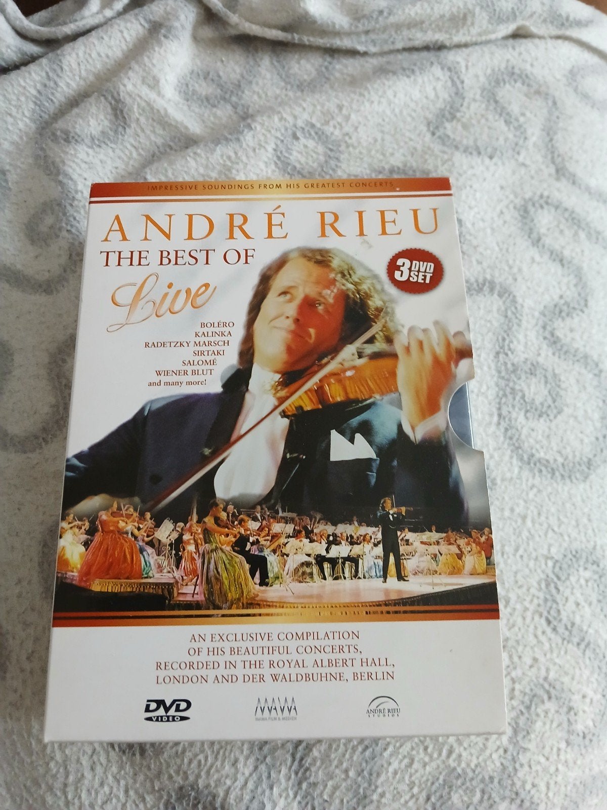 Dvd box Andre Rieu, Cd's en Dvd's, Alle leeftijden, Ophalen, Zo goed als nieuw
