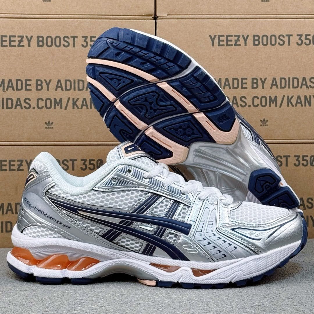 Asics Gel Kayano 14 heren schoenen maat 42 nieuw in doos, Nieuw, Ophalen of Verzenden, Asics, Wit