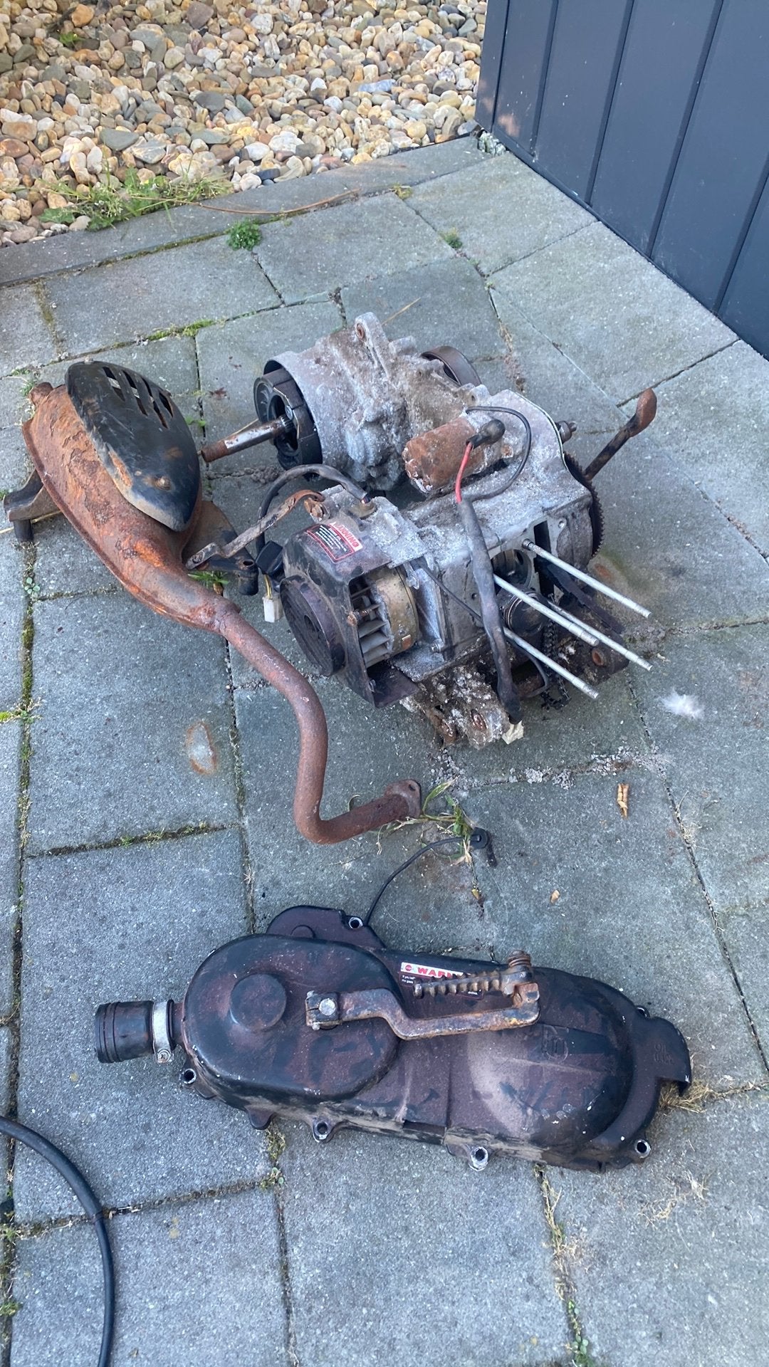 Agm motorblok - Incompleet., Ophalen of Verzenden, Gebruikt, Blok