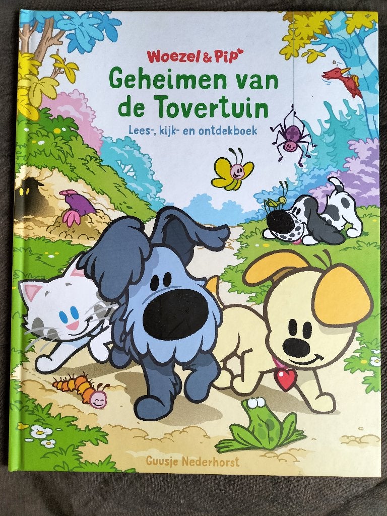 Geheimen van de Tovertuin / Lees-, kijk/ en ontdekboek, Boeken, Kinderboeken | Kleuters, Non-fictie, Jongen of Meisje, Ophalen of Verzenden
