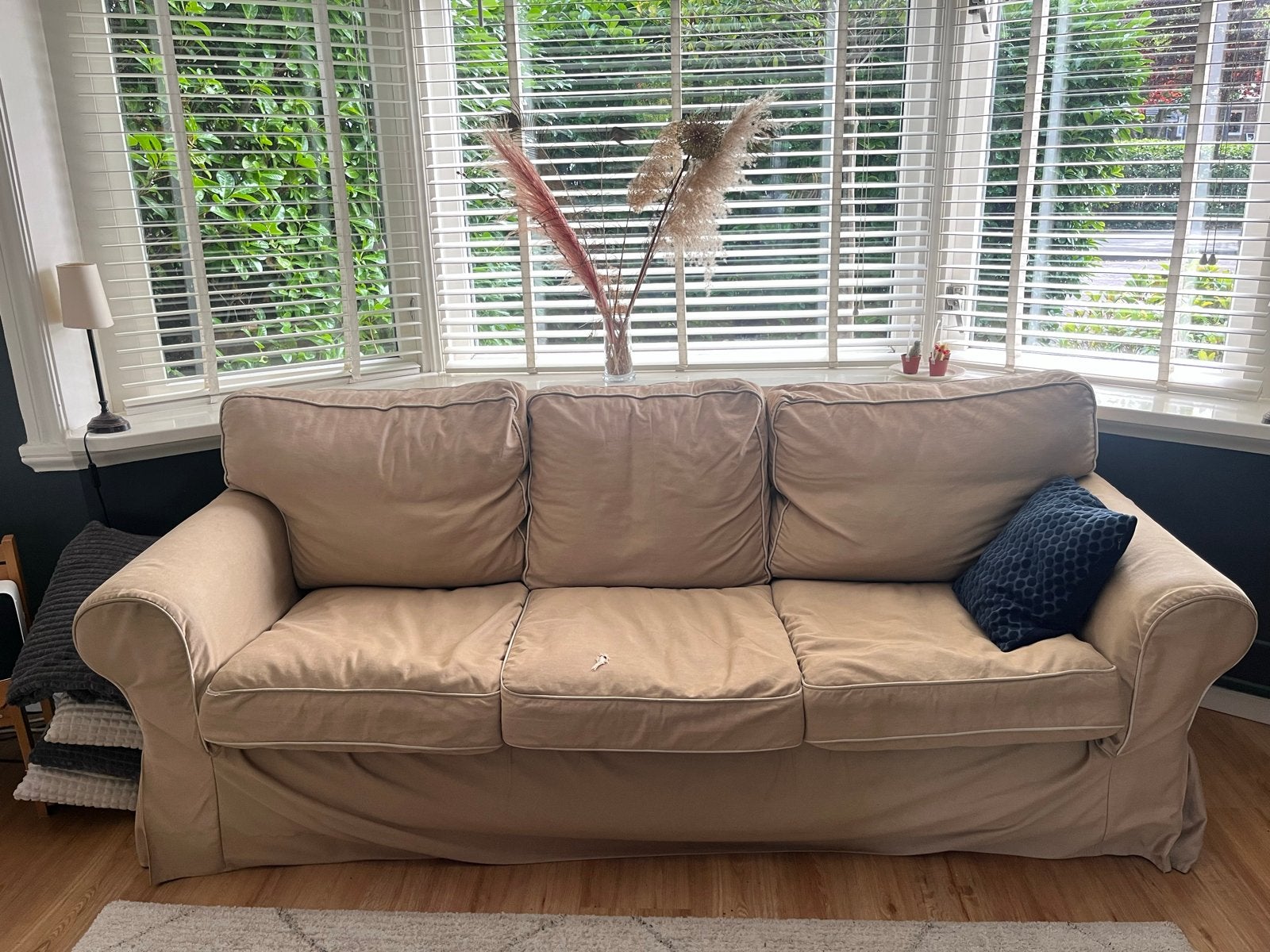 IKEA Ektorp 3-zitsbank - Comfortabel en klassiek, Ophalen, Gebruikt, Driepersoons, 75 tot 100 cm