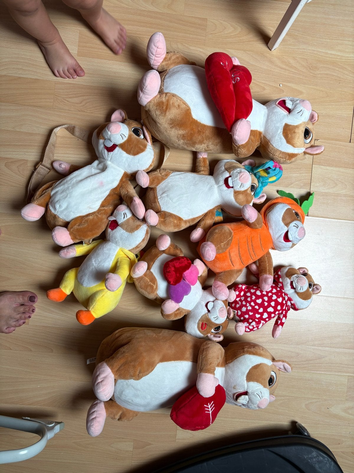 Albert Heijn Hamster Knuffel Selectie - Diverse Hamsters, Albert Heijn, Hamster, Ophalen of Verzenden, Zo goed als nieuw