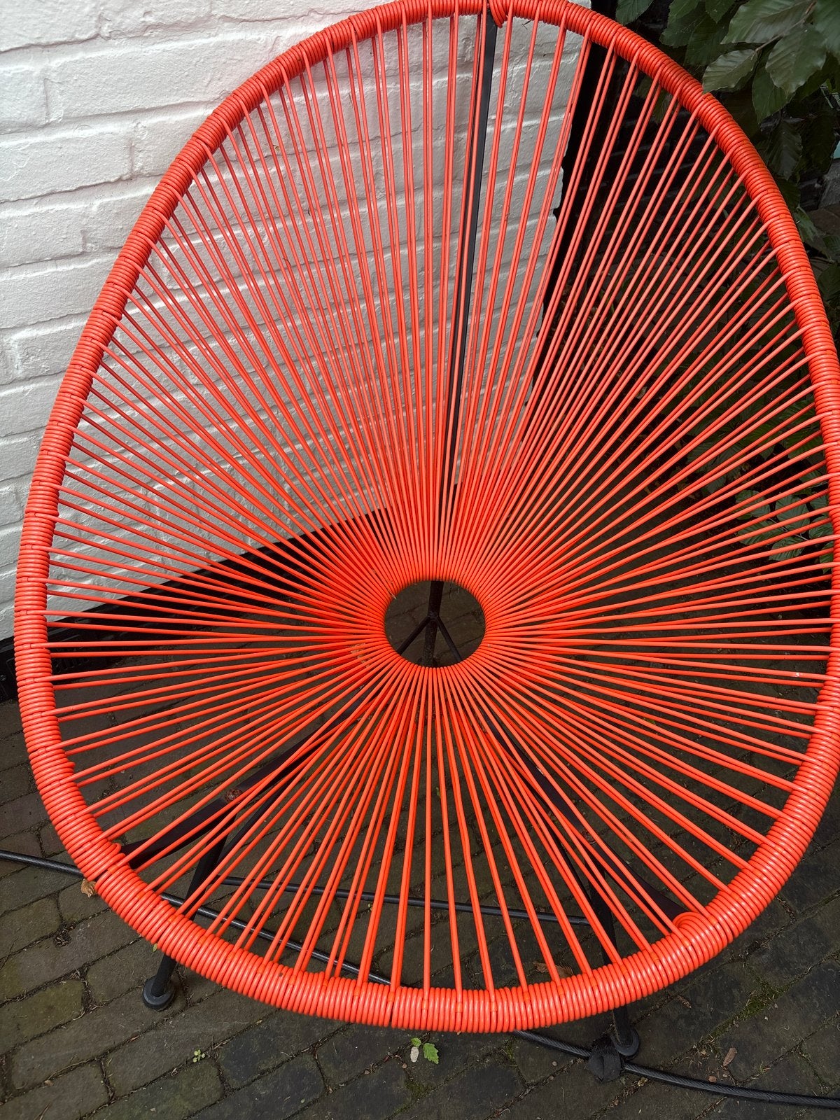 Acapulco stoel rood - Comfortabel en stijlvol, Ophalen, Kunststof, Gebruikt, Eén