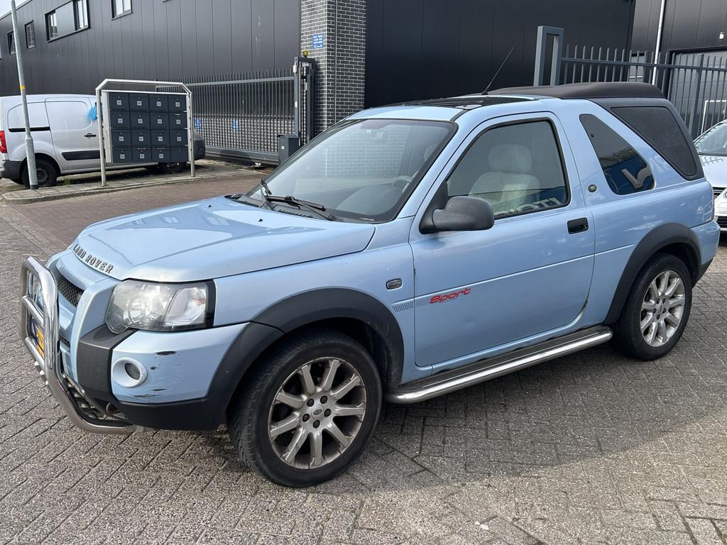 Land Rover Freelander Hardback 2.0 Td4 E Grijs kenteken Expo, Auto's, Stof, 4 cilinders, Blauw, Origineel Nederlands