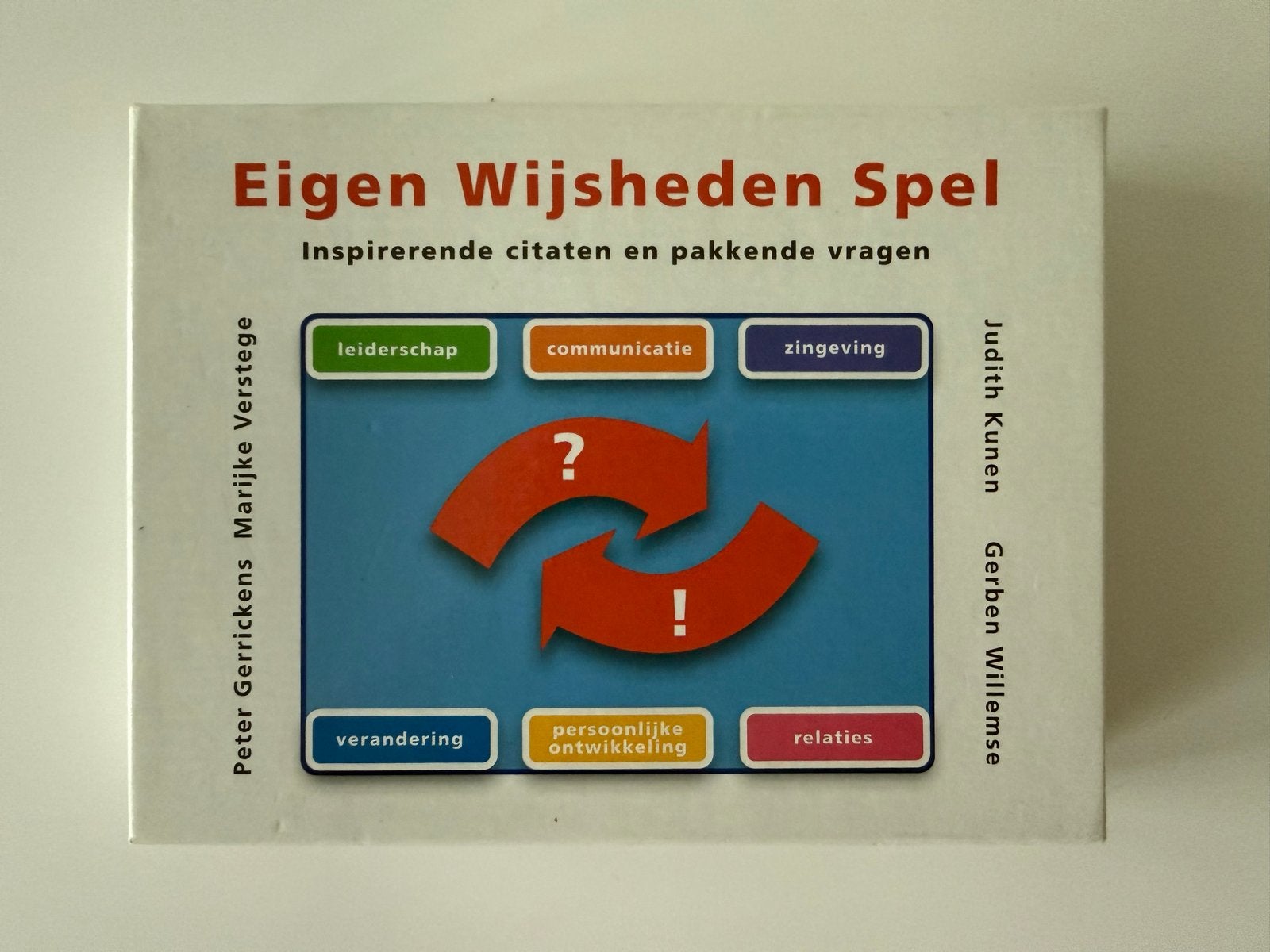 Eigen Wijsheid Spel - Inspirerende Citaten & Vragen, Hobby en Vrije tijd, Ophalen of Verzenden, Zo goed als nieuw