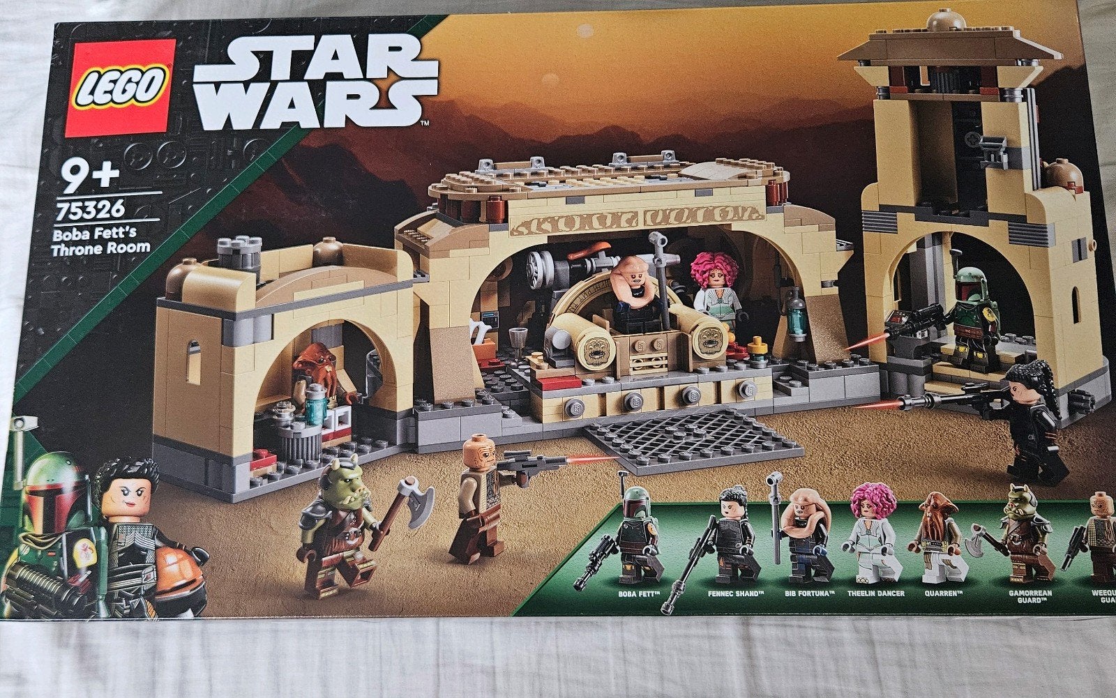 LEGO Star Wars 75326 Boba Fett's Troonzaal, Ophalen of Verzenden, Nieuw, Overige merken
