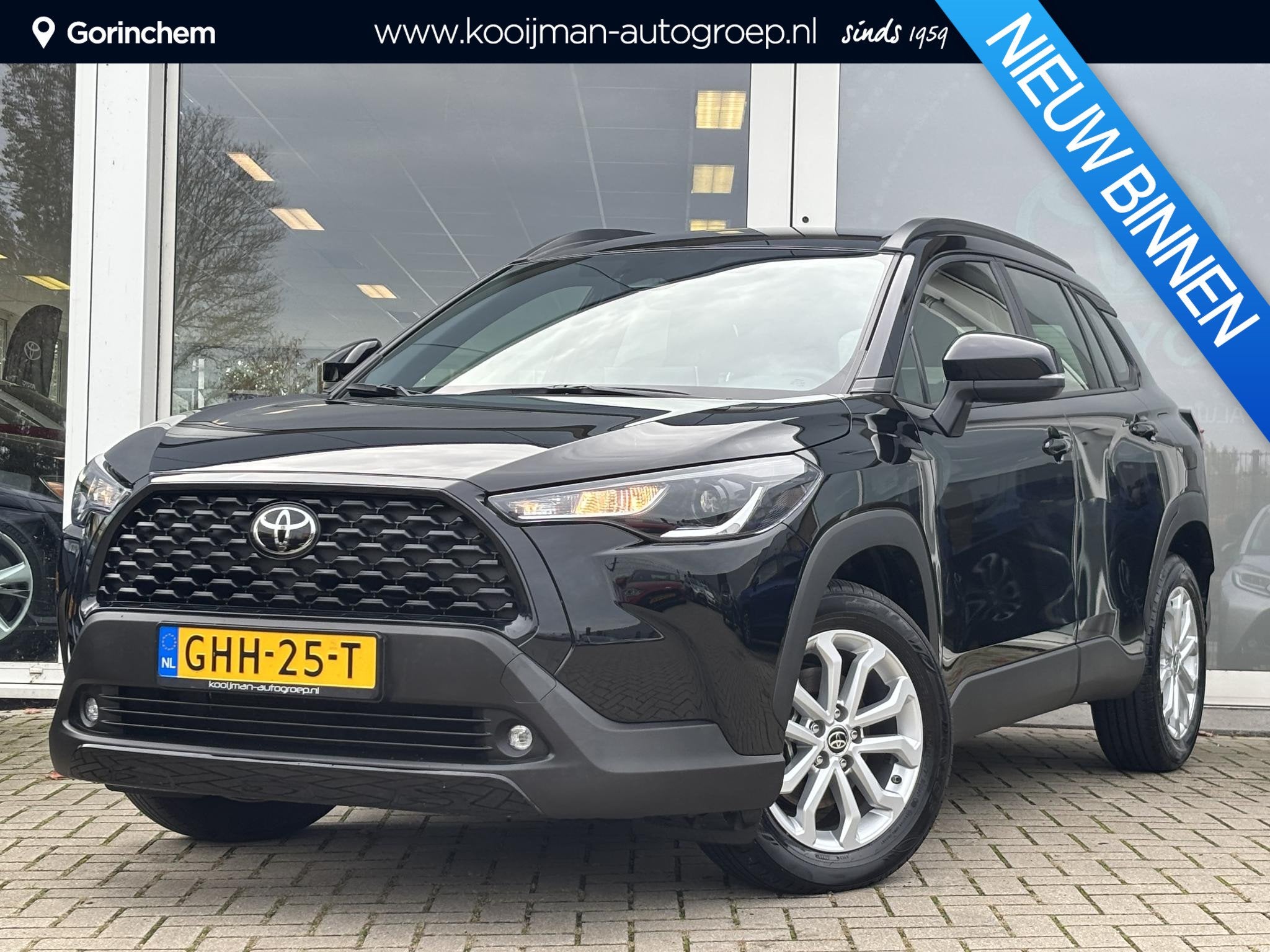Toyota Corolla Cross Hybrid 140 Active Apple Carplay/Android, Stof, Gebruikt, Zwart, Origineel Nederlands