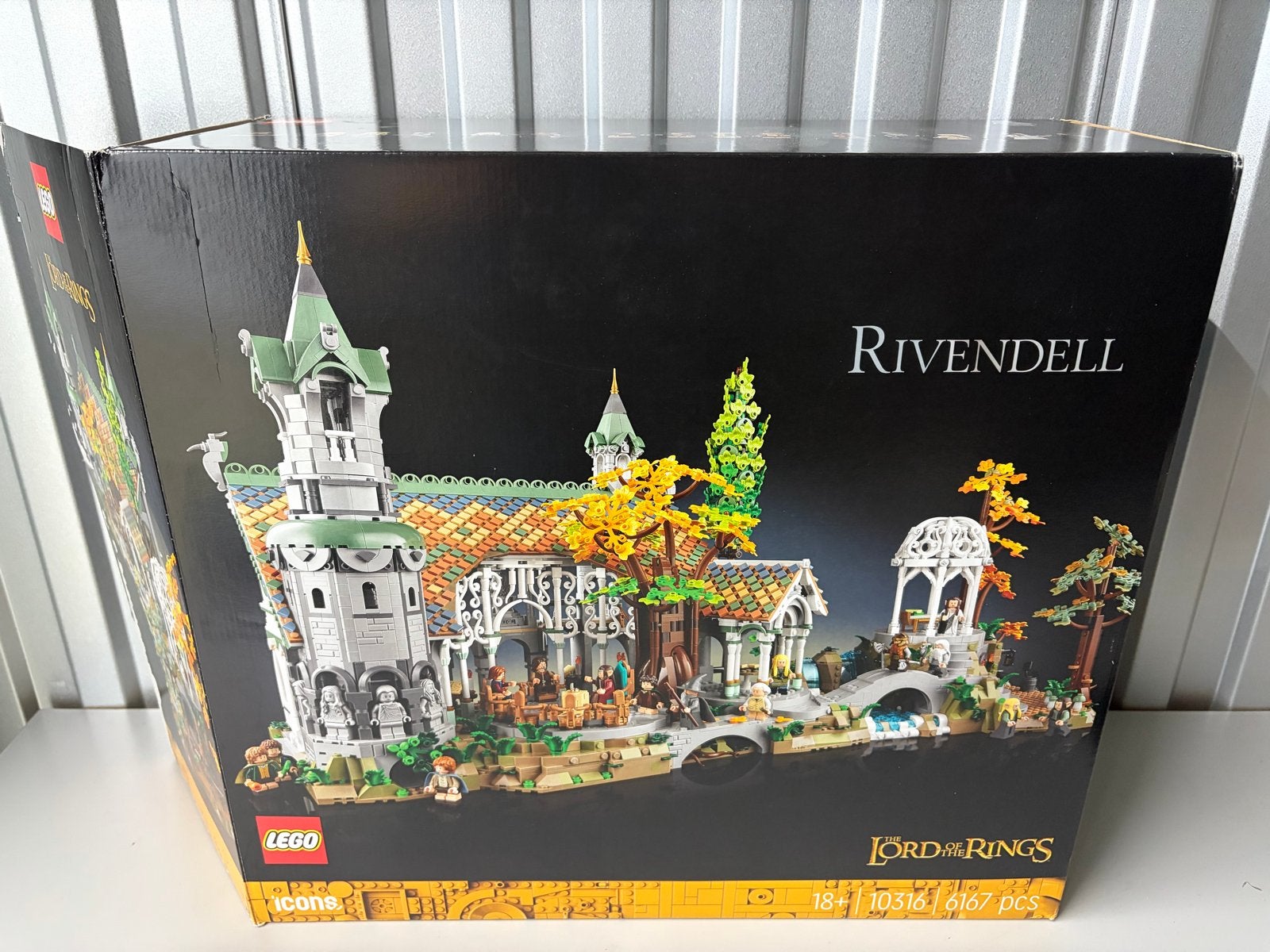 LEGO Lord of the Rings Rivendell 10316 - Zo goed als nieuw, Ophalen of Verzenden, Zo goed als nieuw