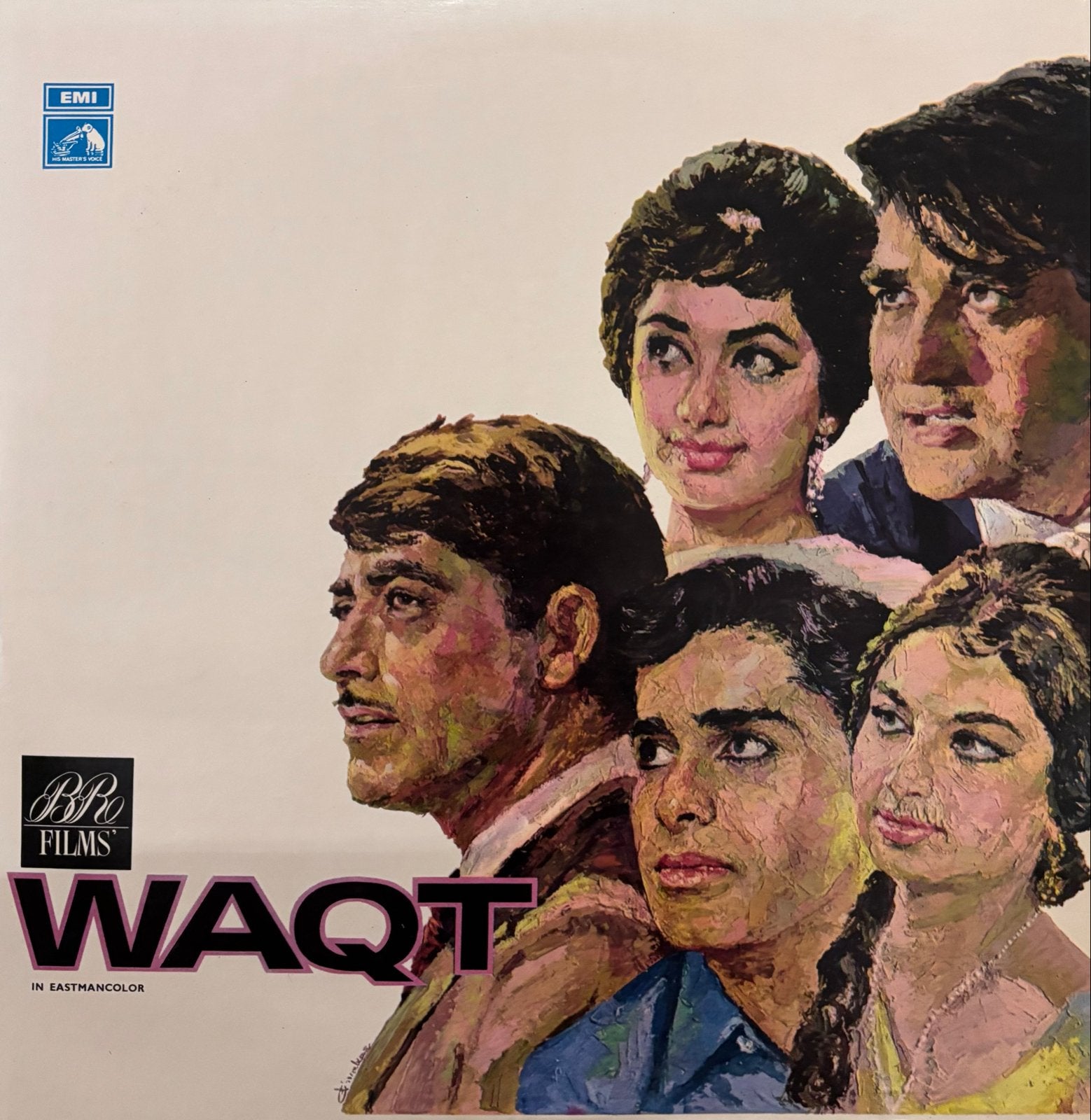 Waqt Soundtrack LP - Bollywood Klassieker (EMI Films), Verzenden, 1960 - 1969, Gebruikt, 12 inch