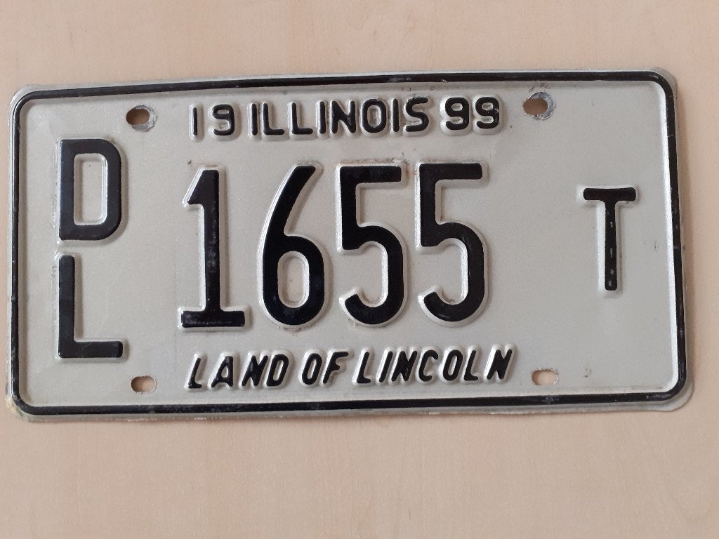 Kentekenplaat Illinois Dealer Amerika usa., Verzamelen, Ophalen of Verzenden, Gebruikt, Auto's