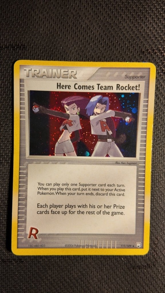 Here Comes Team Rocket! 111 Team Rocket Returns | Pokemon ka, Ophalen, Zo goed als nieuw, Losse kaart, Foil
