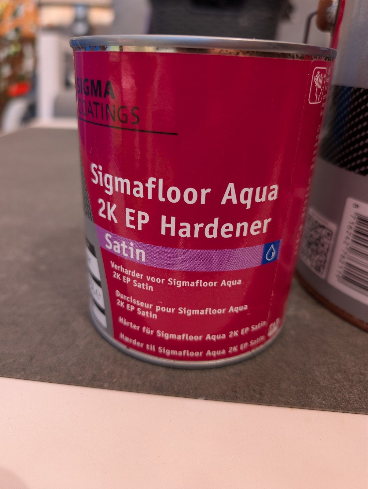 Sigma aquafloor 2k vloercoating (nieuw), Ophalen of Verzenden, Nieuw, Wit