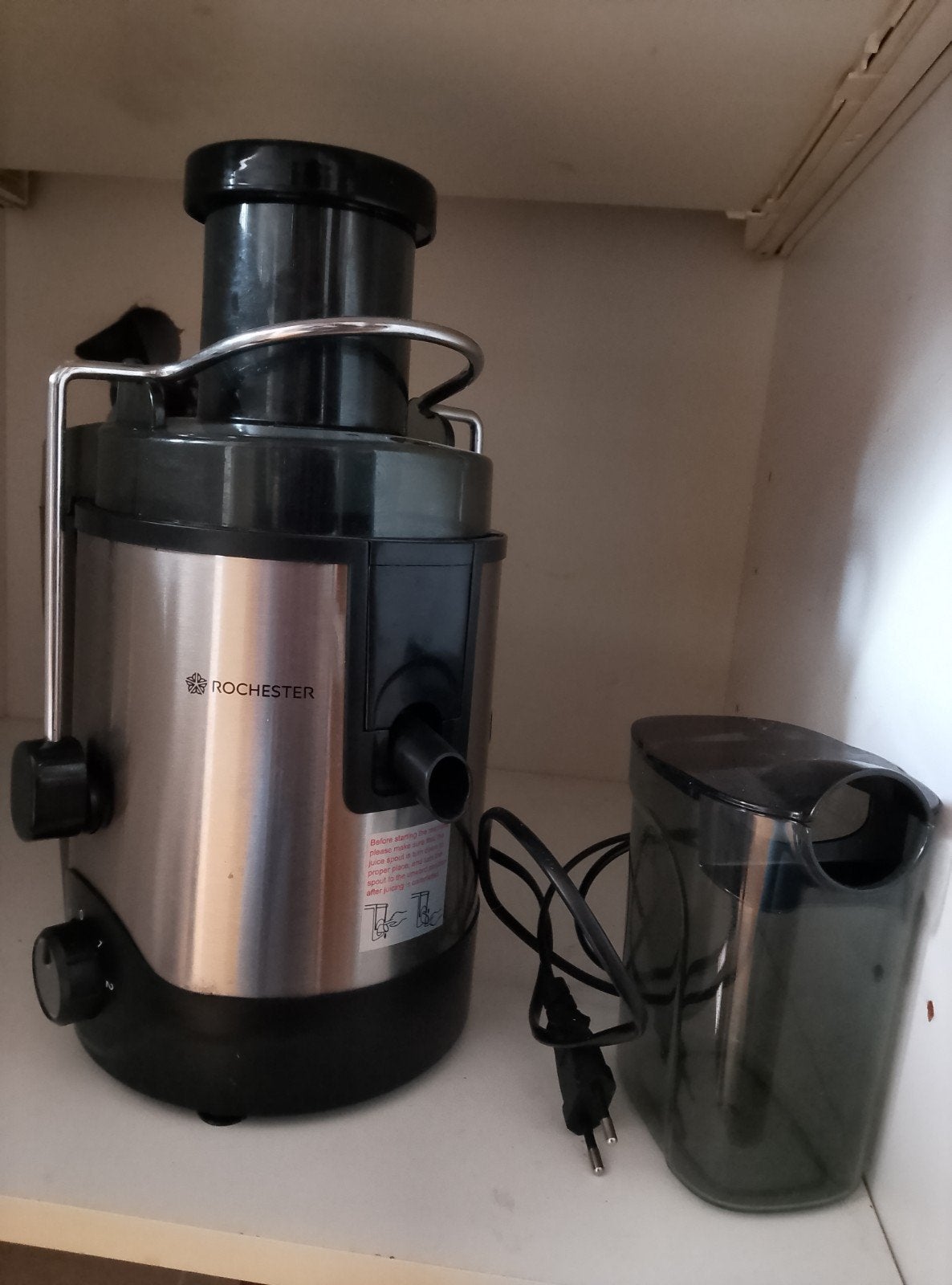 Rochester sapcentrifuge/ fruit juicer, Ophalen, Zo goed als nieuw