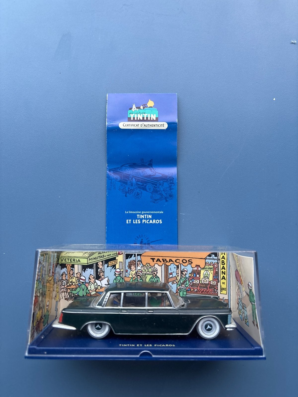 Kuifje auto 1/43 - Limousine gouvernementale, Ophalen of Verzenden, Zo goed als nieuw