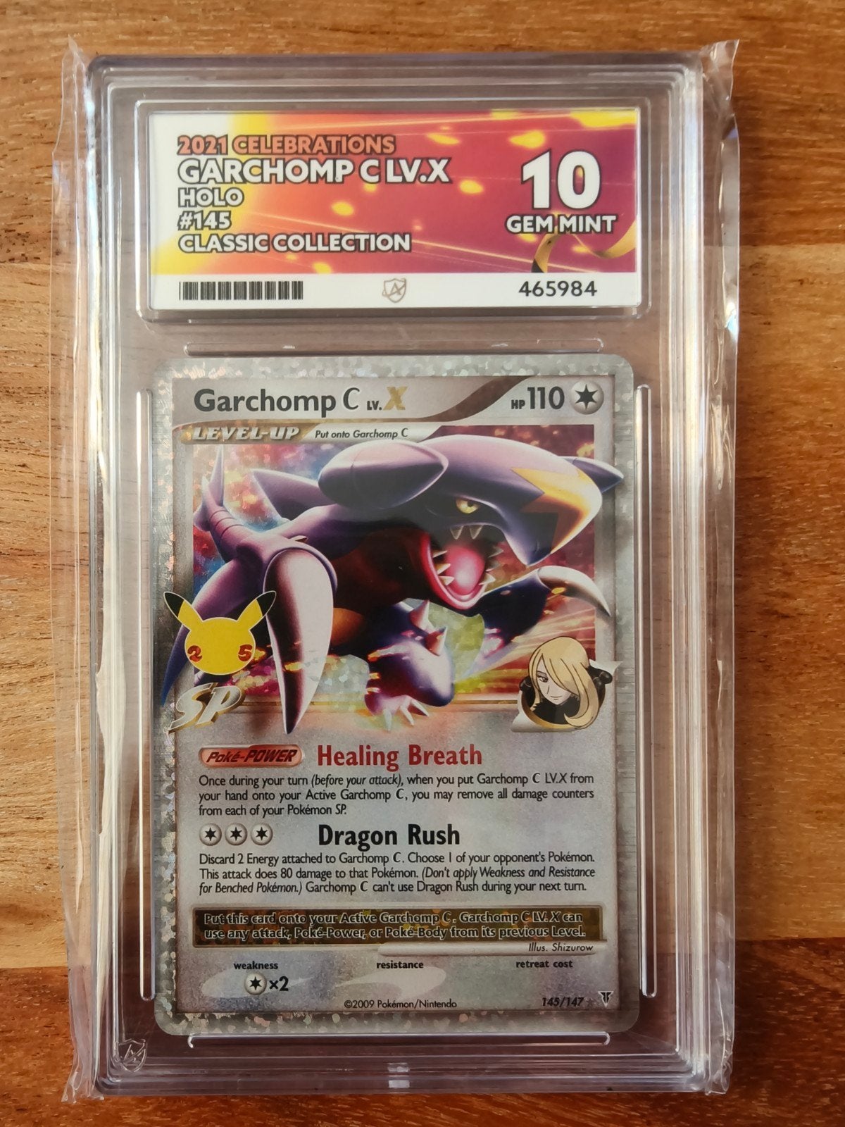 Garchomp C LV.X  Celebrations ACE 10 (#145), Ophalen of Verzenden, Nieuw, Losse kaart, Foil