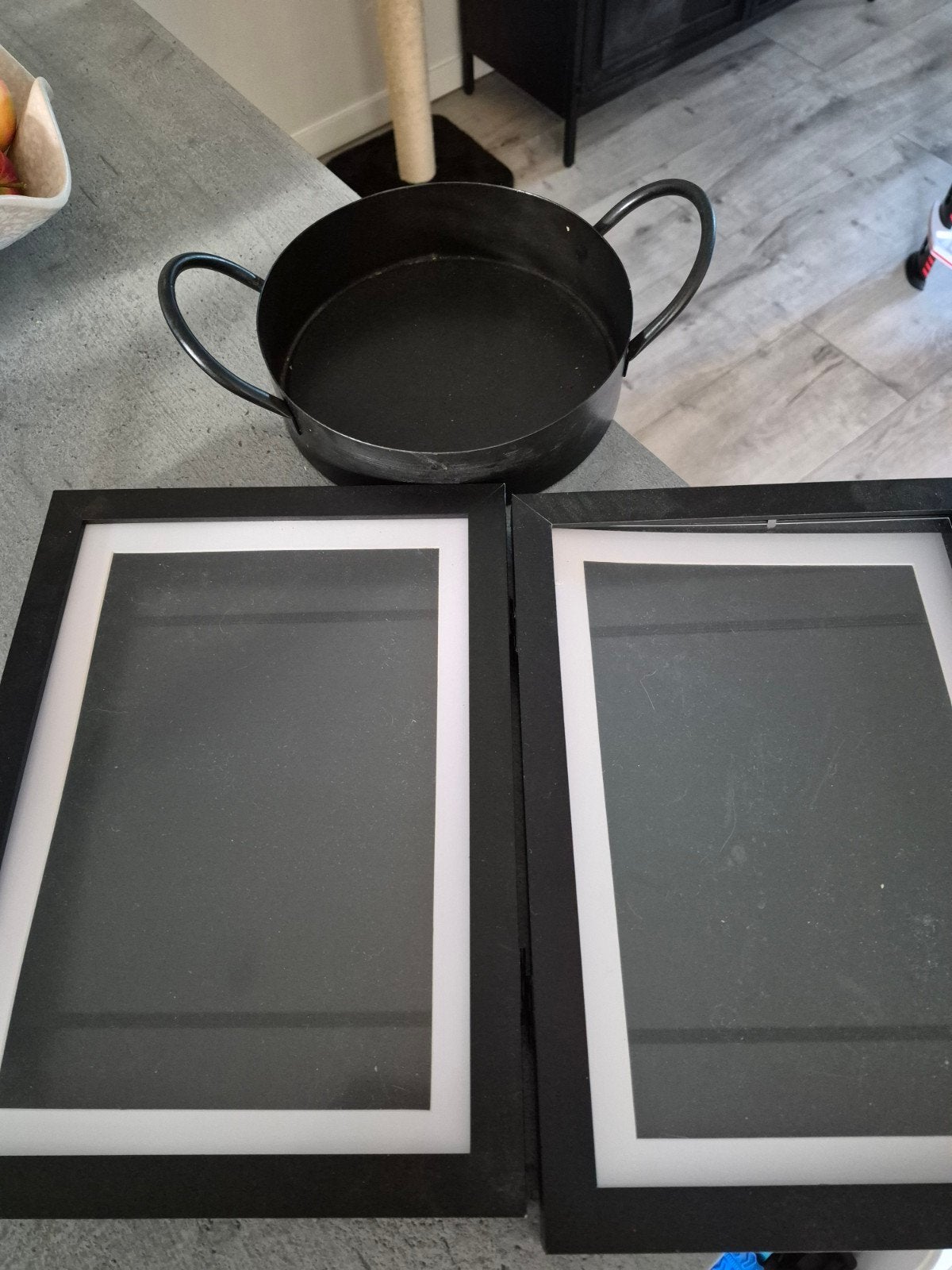 GRATIS Mooi dienblad en 2 lijsten voor bv kleurplaten, Ophalen