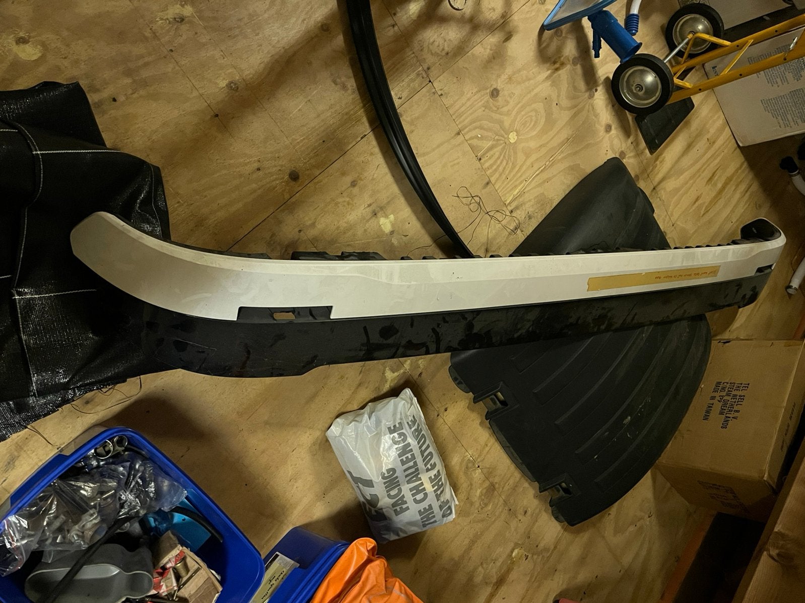 Scania upper sunvisor 2341421 wit, Ophalen, Zo goed als nieuw