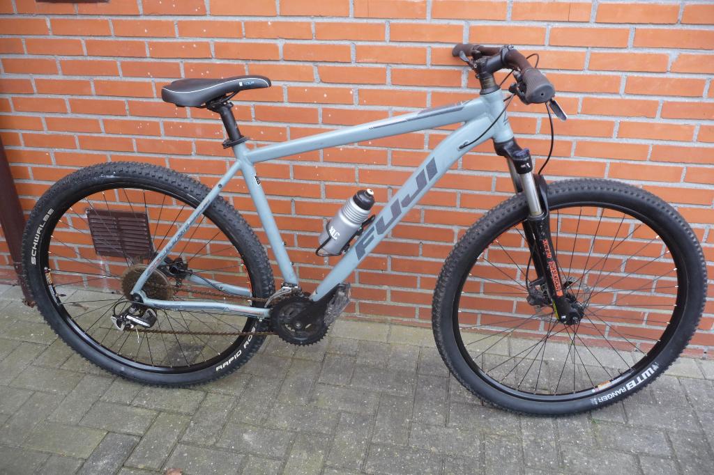GOEDE MOUNTEN BIKE  FRAME ALUMINIUM FRAME HOOGTE 52 CM., Gebruikt, Versnellingen, 49 tot 53 cm, Schijfrem
