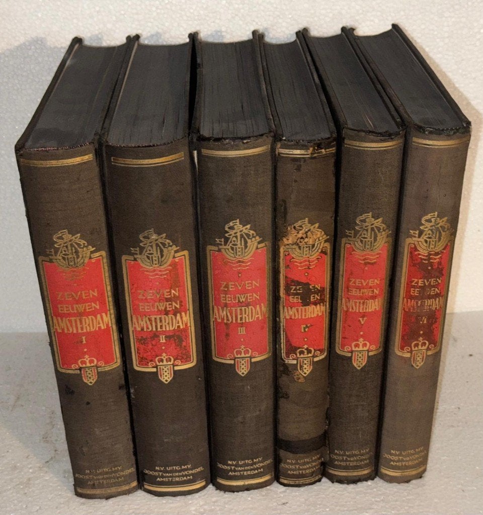 Zeven Eeuwen Amsterdam - Complete set (6 delen), Ophalen of Verzenden, Diverse auteurs