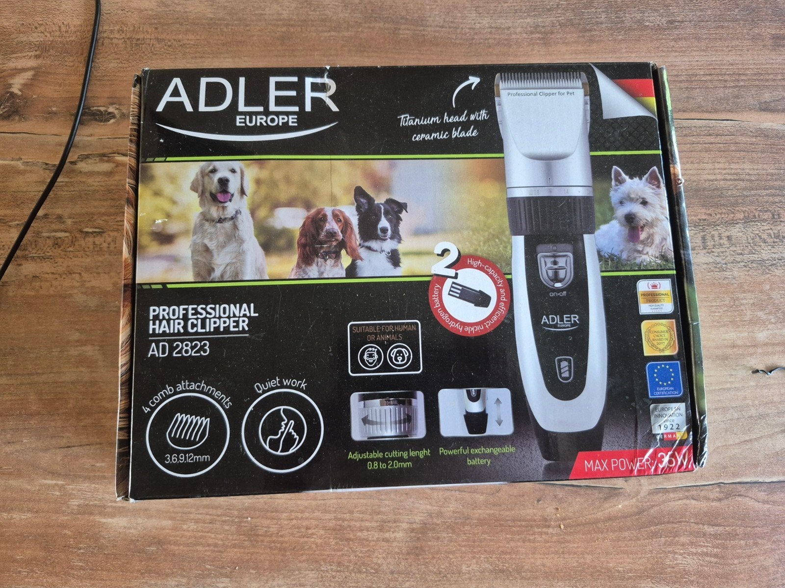 Dierentondeuse van het merk Adler., Ophalen of Verzenden, Nieuw