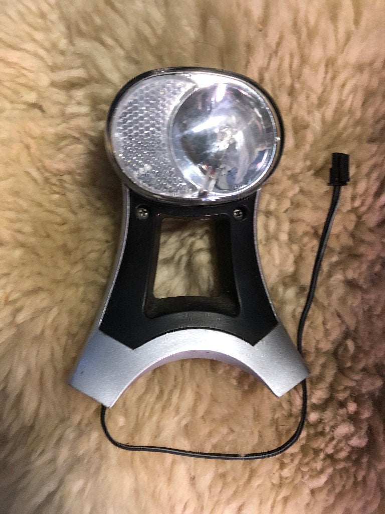 Koplamp Sparta Ion elektrische fiets, Fietsen en Brommers, Fietsonderdelen, Elektrische fiets, Sparta, Gebruikt, Kunststof