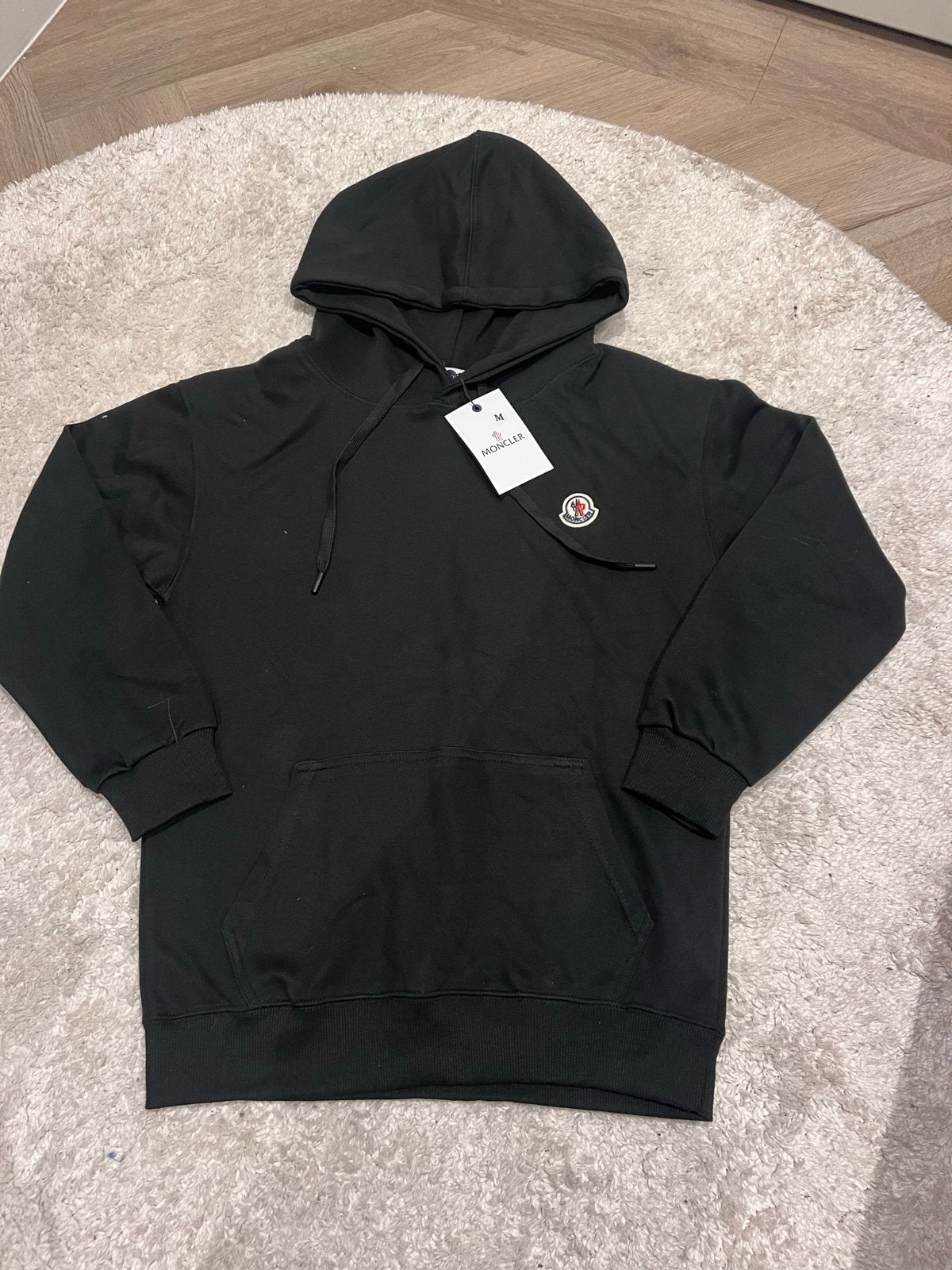 Moncler Hoodie Zwart Maat S! - Nieuw met labels, Ophalen of Verzenden, Nieuw, Maat 46 (S) of kleiner, Zwart