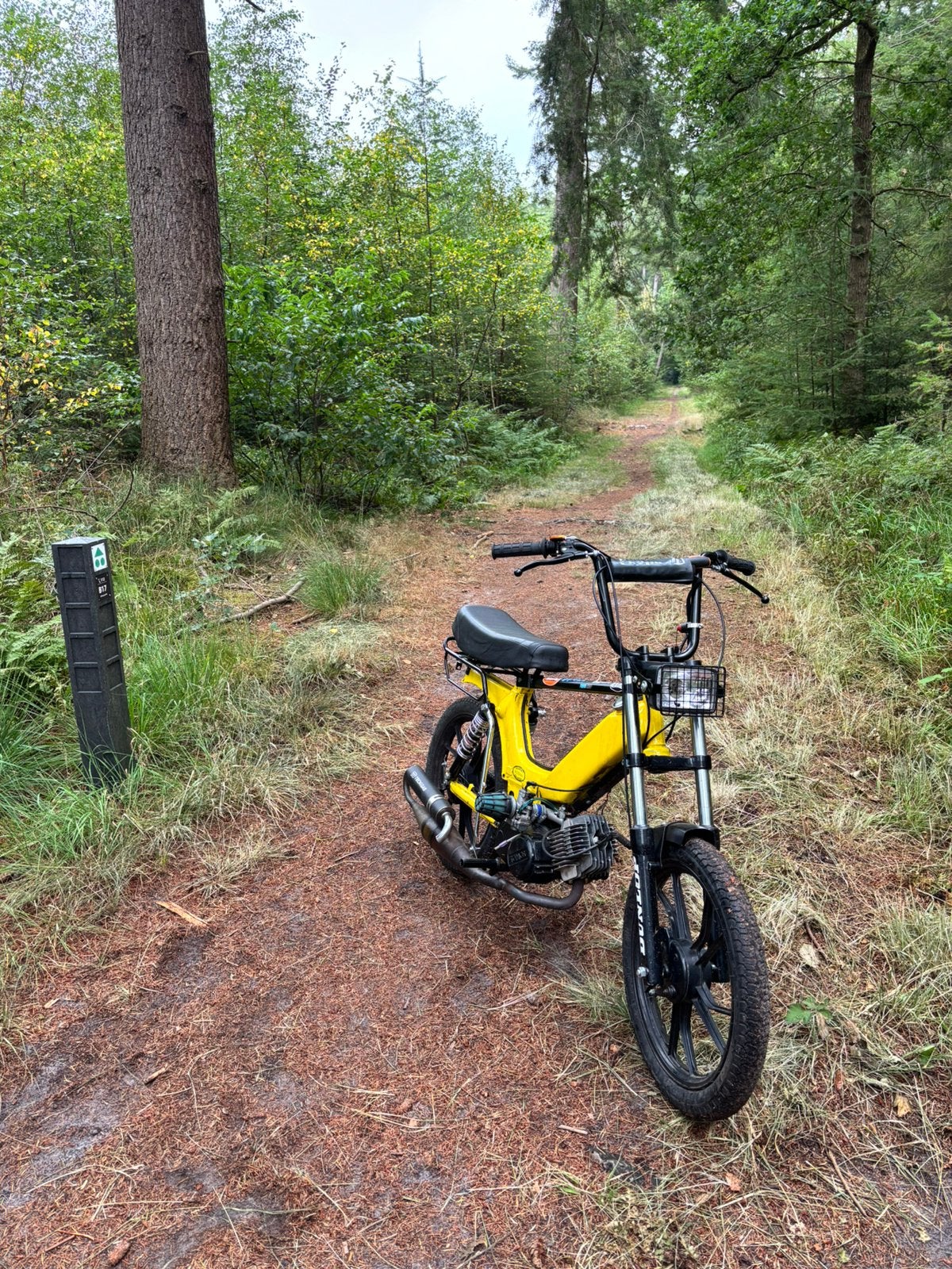 Tomos 70cc met kenteken, 70 cc, Zo goed als nieuw, 2 versnellingen, Ophalen