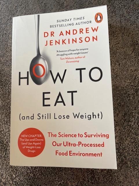 How to eat by Dr. Andrew Jenkinson, Ophalen of Verzenden, Zo goed als nieuw, Dieet en Voeding