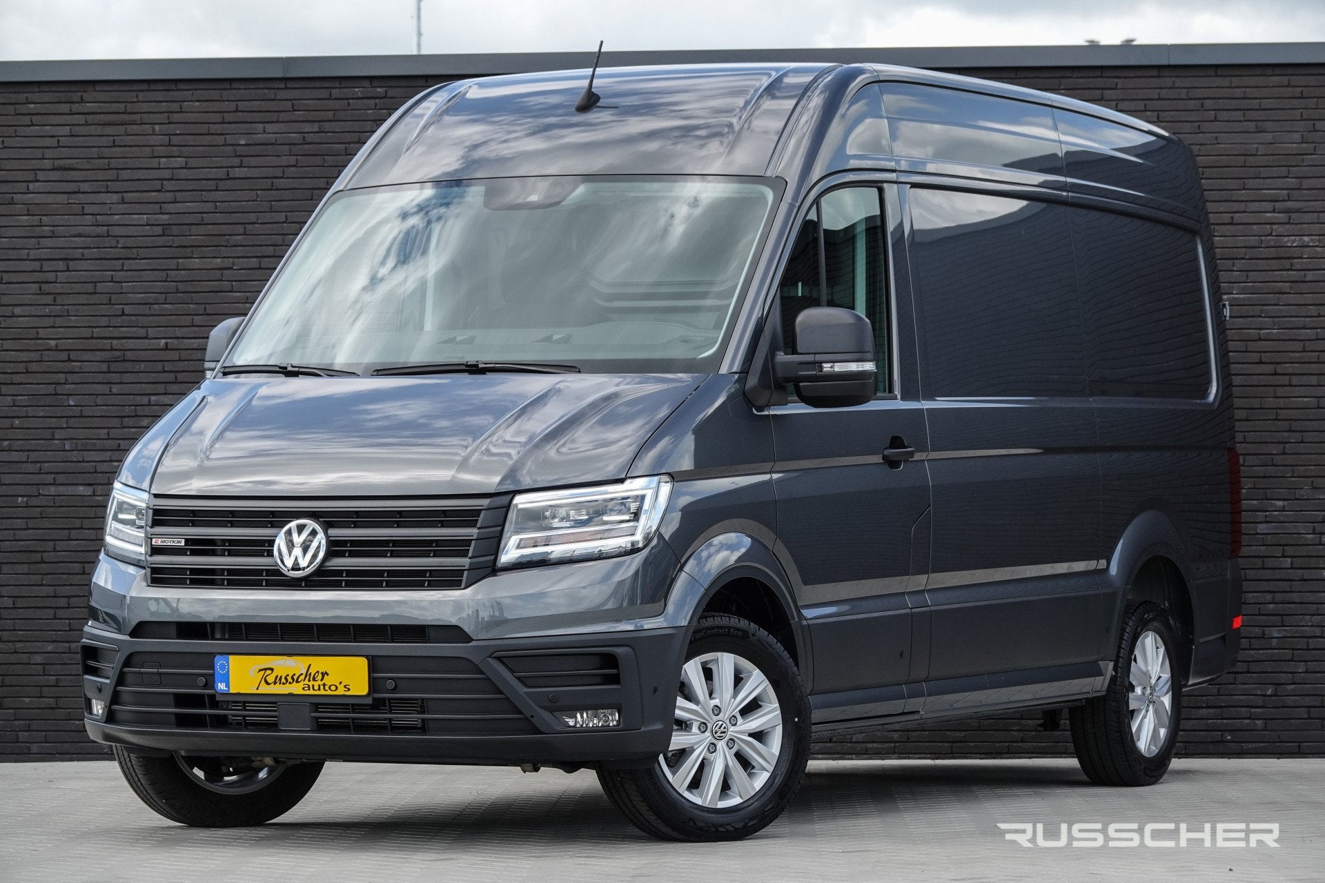 Volkswagen Crafter L3H3 | 2.0Tdi 177Pk Aut. | 4-Motion | Sto, Automaat, Stof, Gebruikt, Zwart