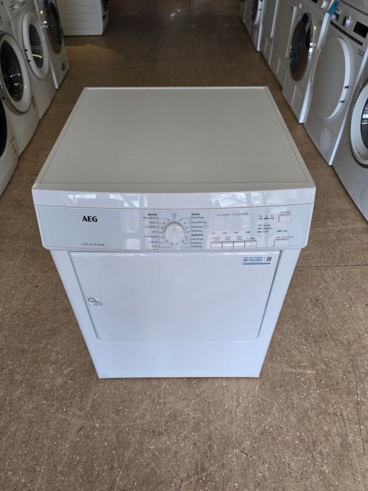 AEG Silence afvoerdroger | 7 kilo | Garantie & Gratis thuis✅, AEG, Jirnsum, 6 tot 8 kg, Luchtafvoer