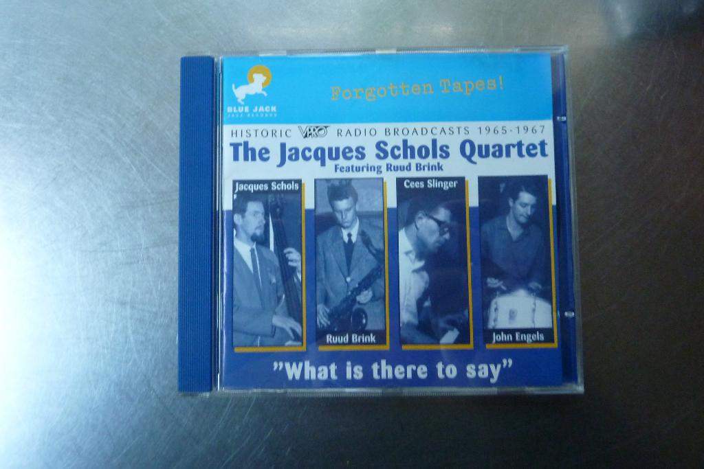 The Jacques Schols Quartet - "What Is There To Say", Ophalen of Verzenden, Zo goed als nieuw, Jazz