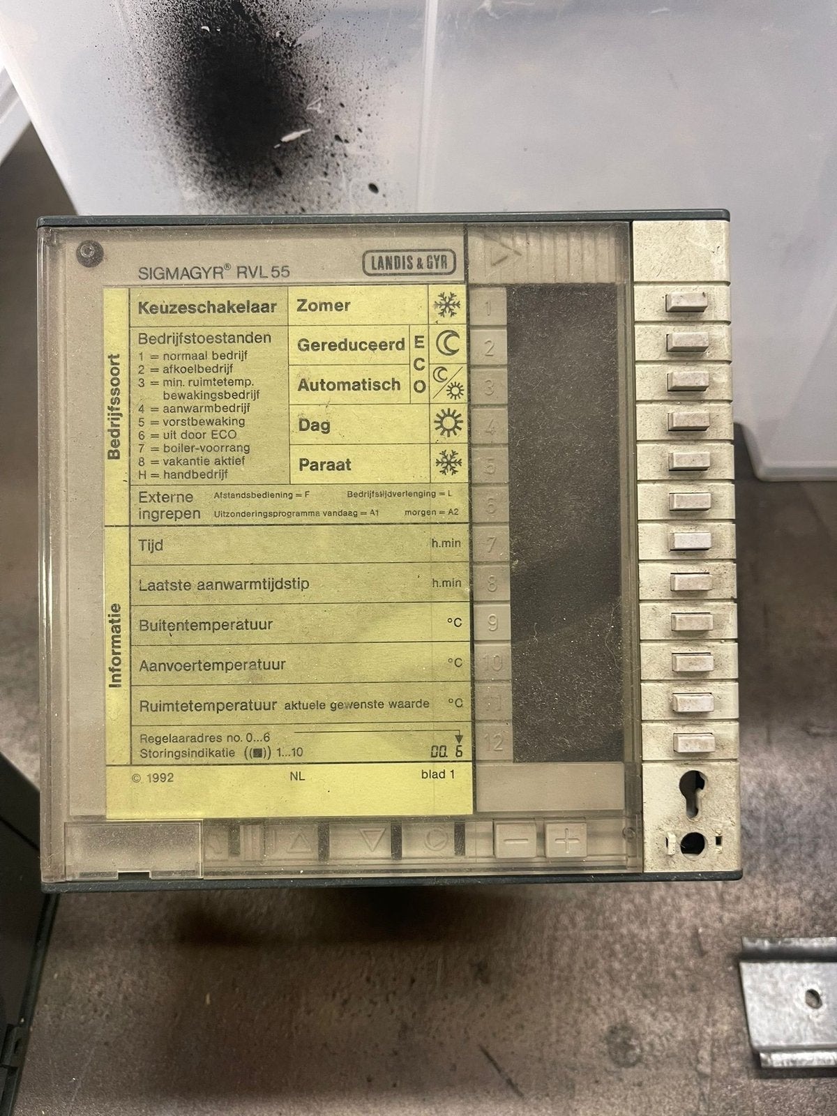 Landis gyr rvl55 weersafhankelijke regel unit 3 stuks, Doe-het-zelf en Verbouw, Ophalen of Verzenden, Zo goed als nieuw