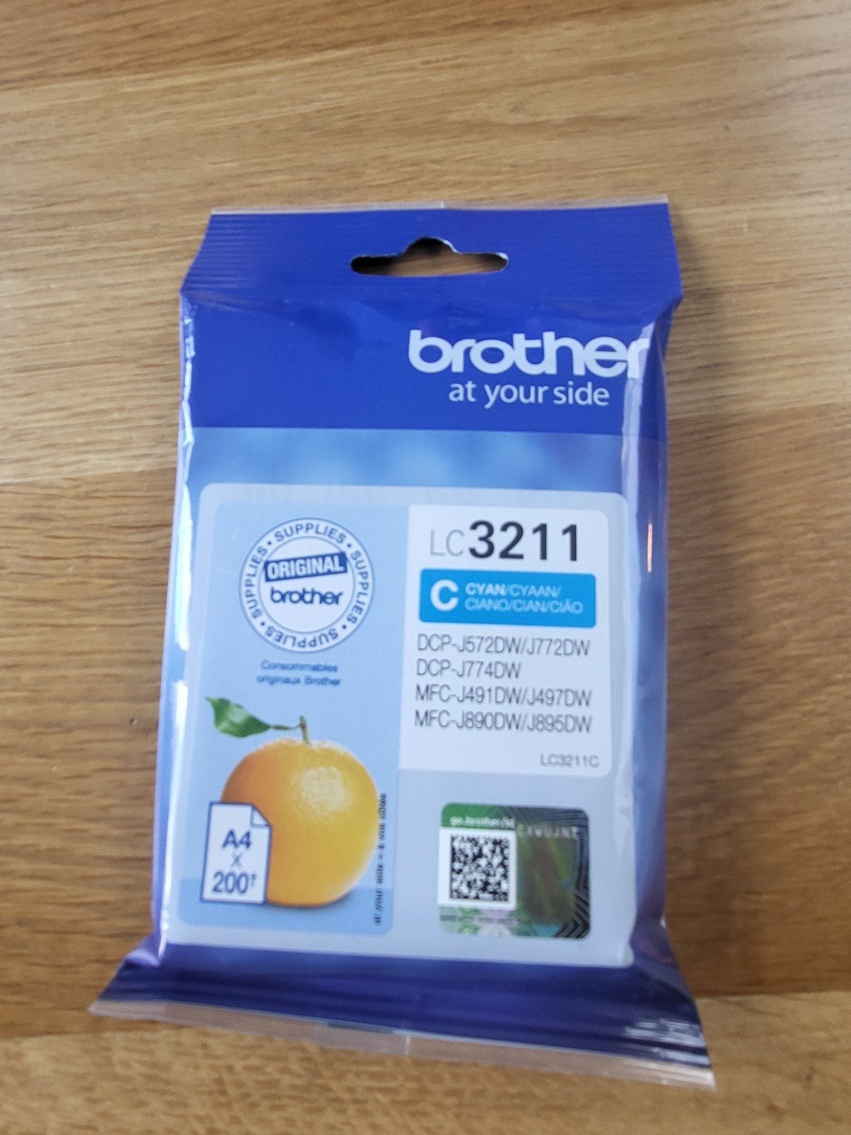 NIEUW 3 Cartridges. Zwart, blauw en geel. Brother origineel., Computers en Software, Ophalen of Verzenden, Nieuw, Cartridge, Brother