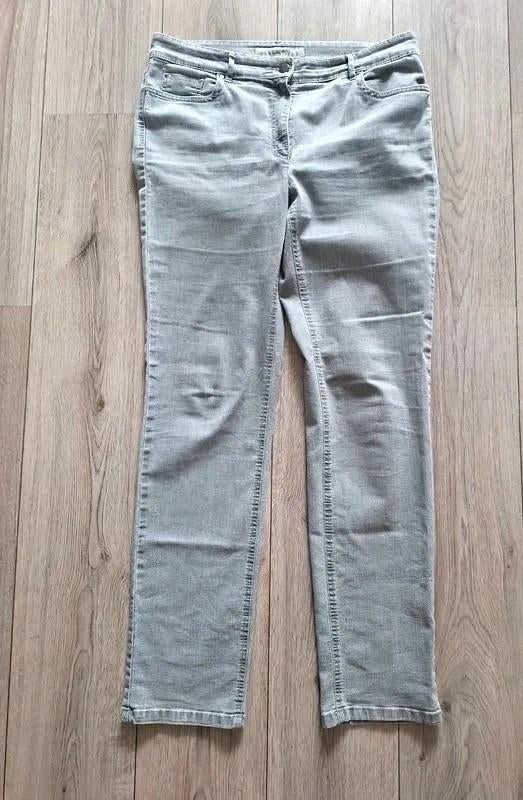 Zerres comfort jeans grijs stretch slim fit maat 42 xl, Ophalen of Verzenden, Zo goed als nieuw, W33 - W36 (confectie 42/44), Grijs