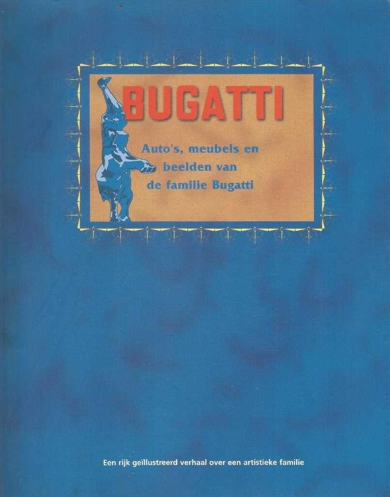 Bugatti auto's meubels beelden tentoonstelling 1998, Verzenden, Zo goed als nieuw, Auto's