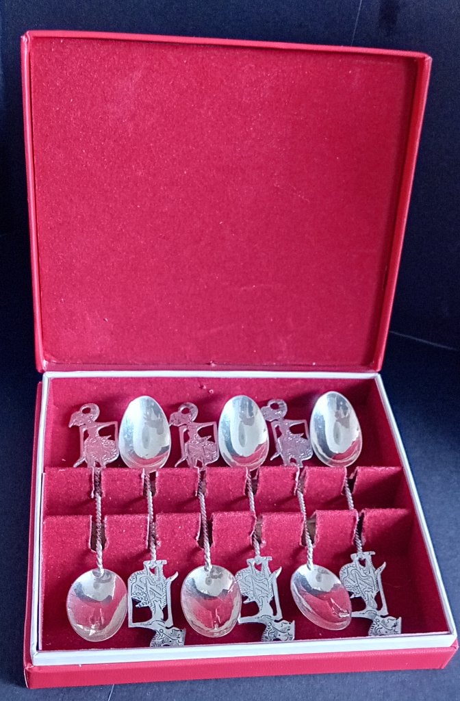 Zilveren lepeltjes (6), Ophalen of Verzenden
