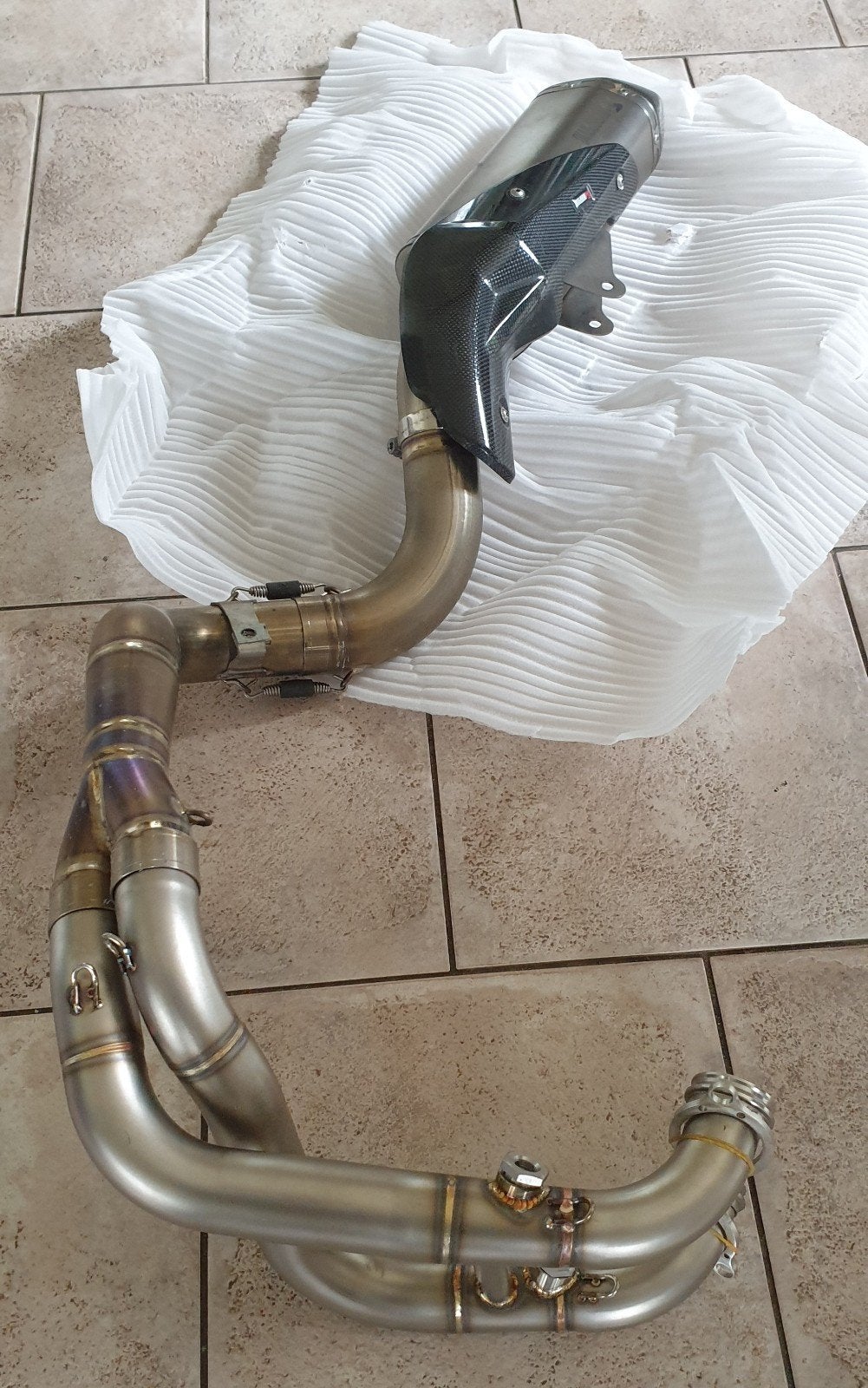 Ktm duke 790 890 990 Akrapovic evolution system, Ophalen of Verzenden, Nieuw