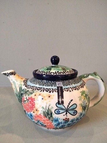 Theepot unikat 1300ml Bunzlau Castle, Lies@bunzlaunoord.nl, Keramiek, Overige typen, Nieuw